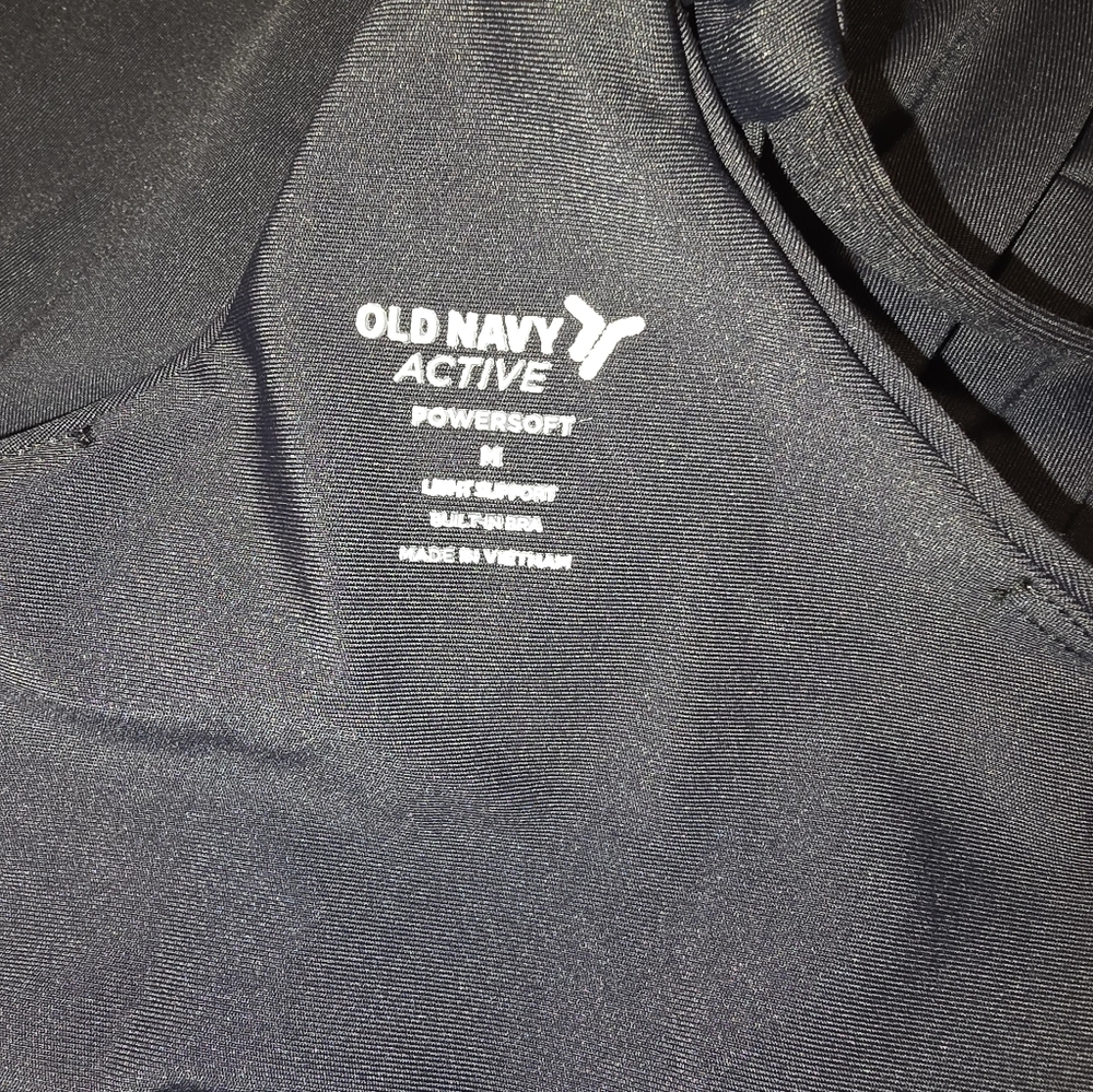 Old Navy Active Powersoft Black Tank